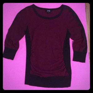 by&by Quarter-sleeve Sweater M